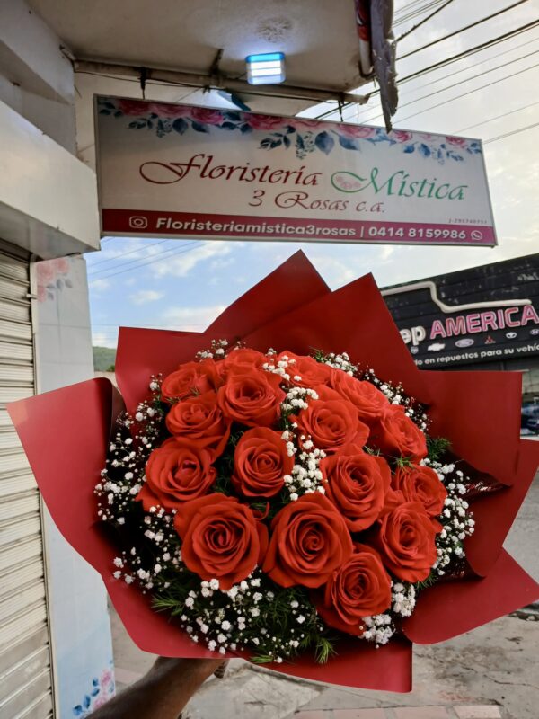 BOUQUET DE ROSAS EN VARIOS ESTILOS - Imagen 3